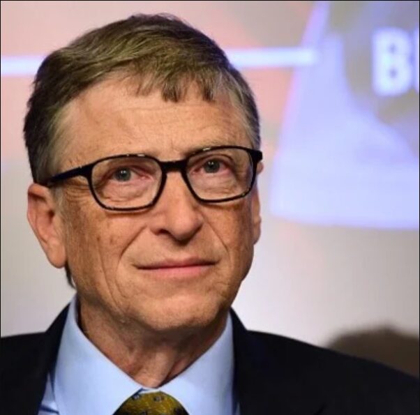 An image illustration of Bill Gates
